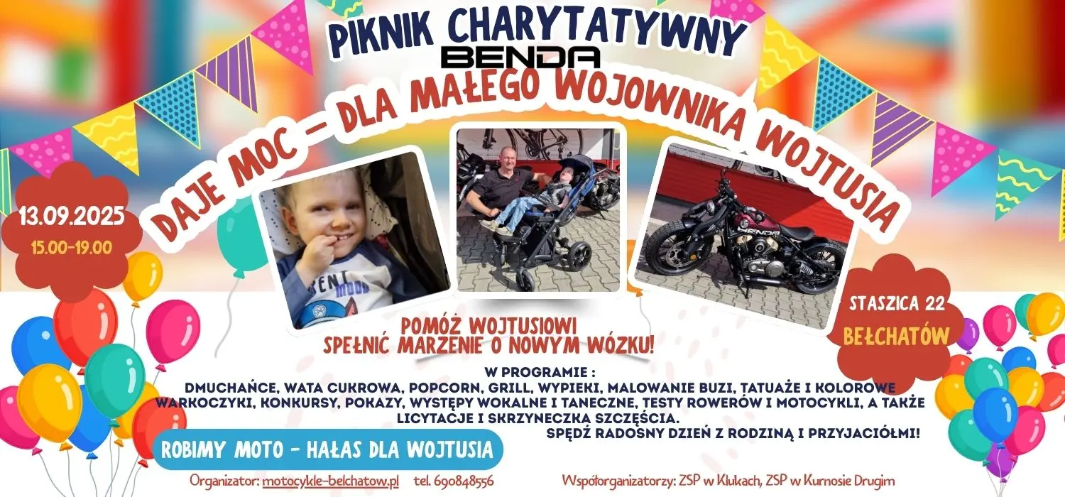 BENDA DAJE MOC – DLA MAŁEGO WOJOWNIKA WOJTUSIA